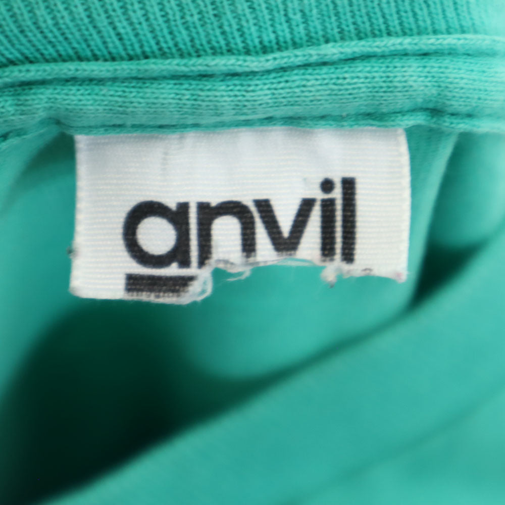 anvil アンヴィル 90s オールド 長袖 シングルステッチ Tシャツ グリーン系 ロンT メンズ