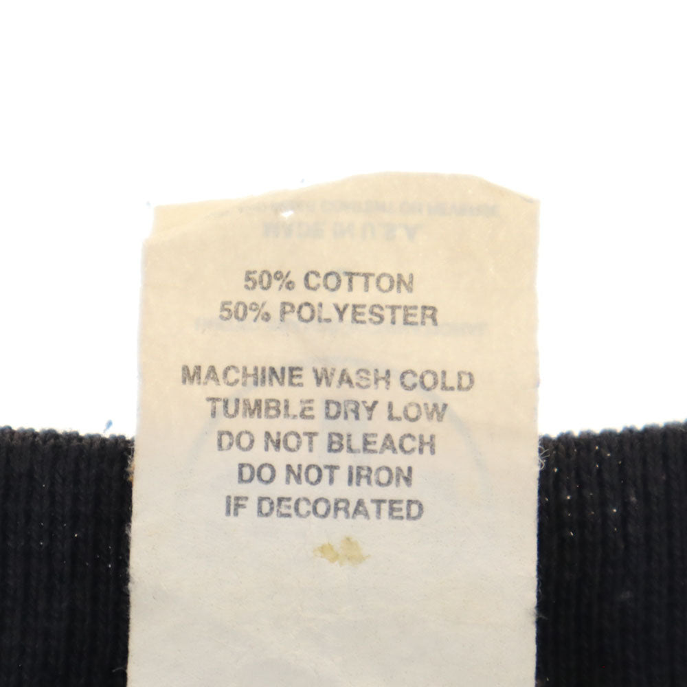 ワーナーブロス 90s USA製 オールド タズマニアンデビル 長袖 スウェット トレーナー L ブラック 裏起毛 ワーナーブラザーズ メンズ