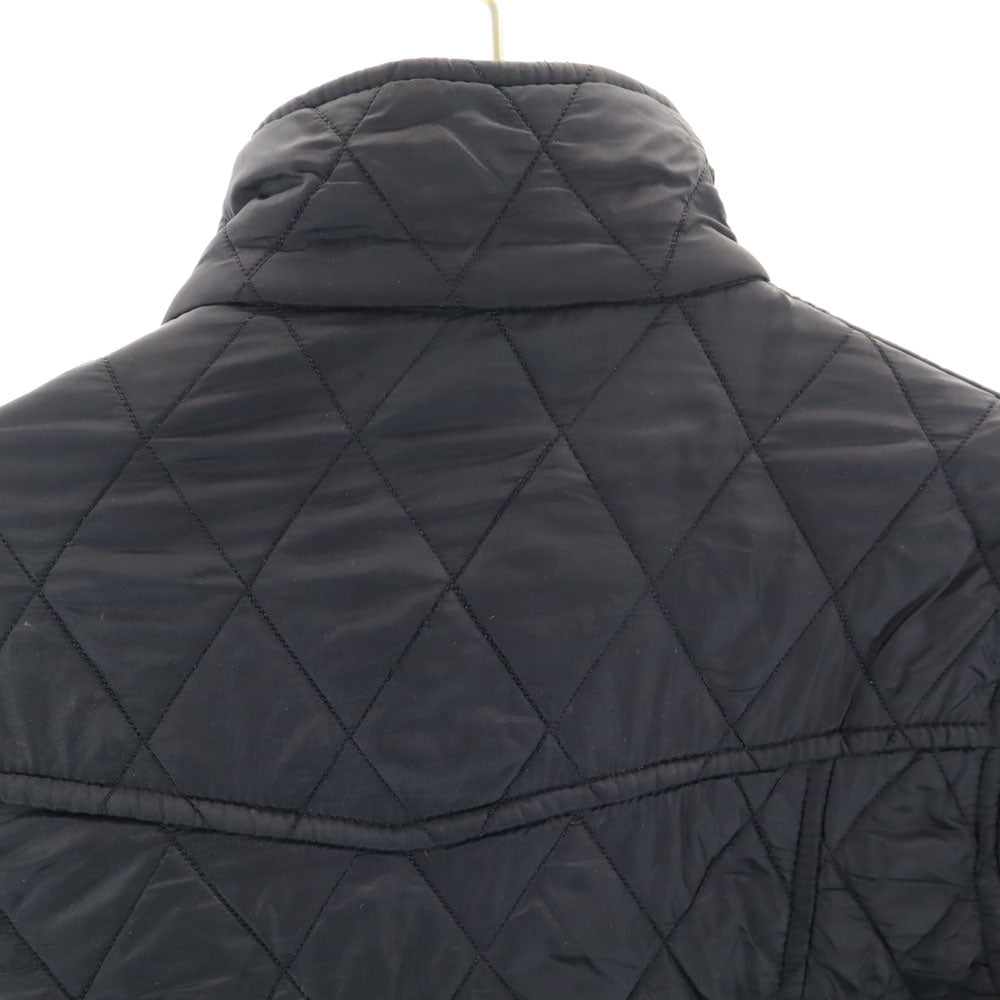 Barbour バブアー 3ワラント キルティングジャケット 8 ブラック 中綿入り レディース