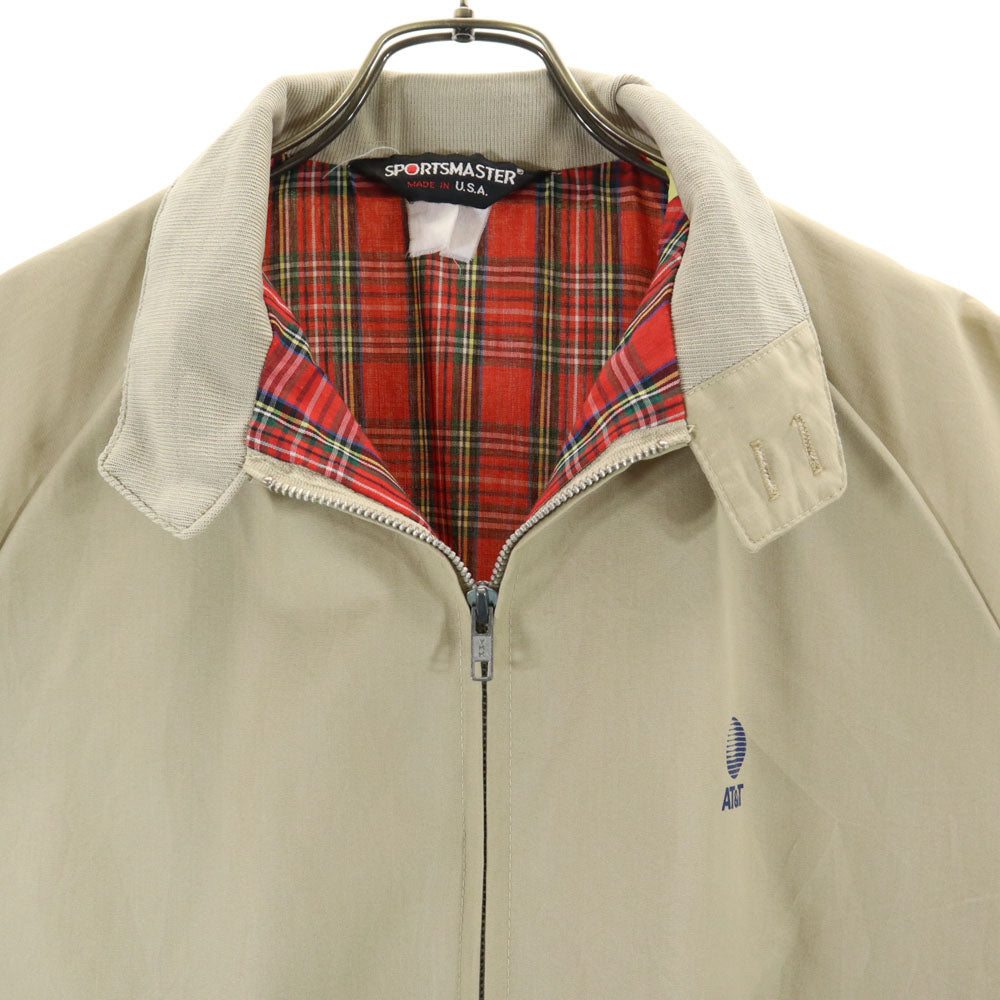 スポーツマスター 70s USA製 ヴィンテージ AT&T 企業系 スイングトップ ベージュ SPORTS MASTER ハリントンジャケット メンズ