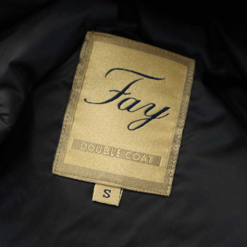 未使用 Fay フェイ イタリア製 ダウンジャケット S チャコールブラック メンズ
