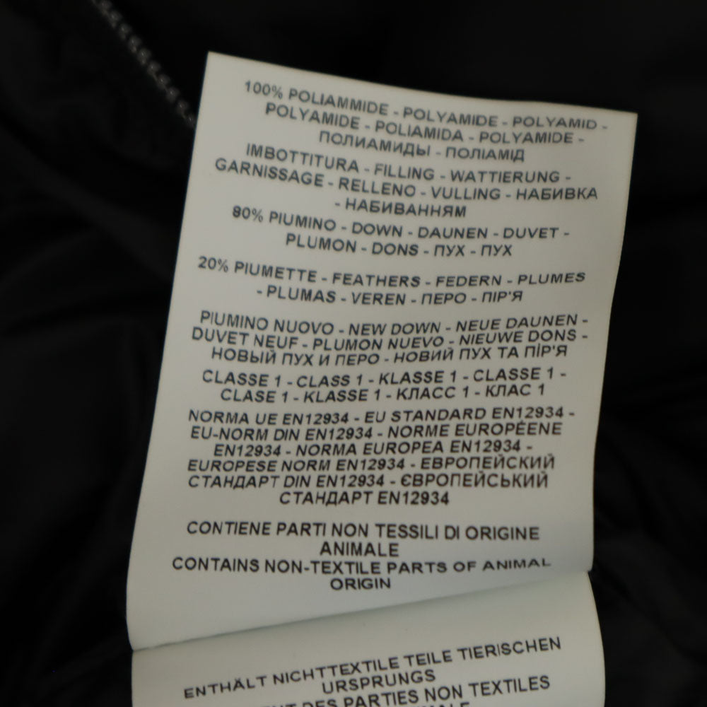 未使用 Fay フェイ イタリア製 ダウンジャケット S チャコールブラック メンズ