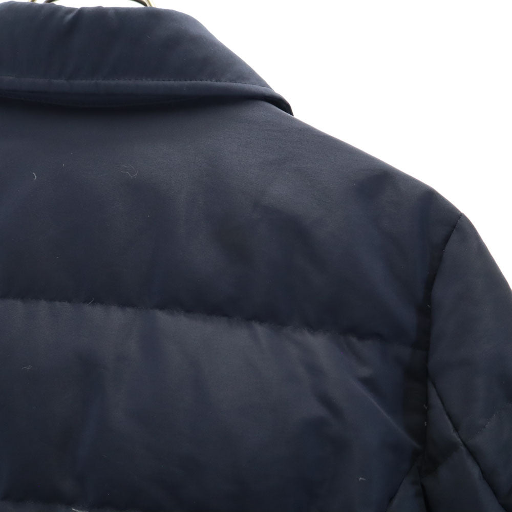 西川ダウン ナノユニバース別注 ダウンジャケット S ネイビー x nano・universe メンズ