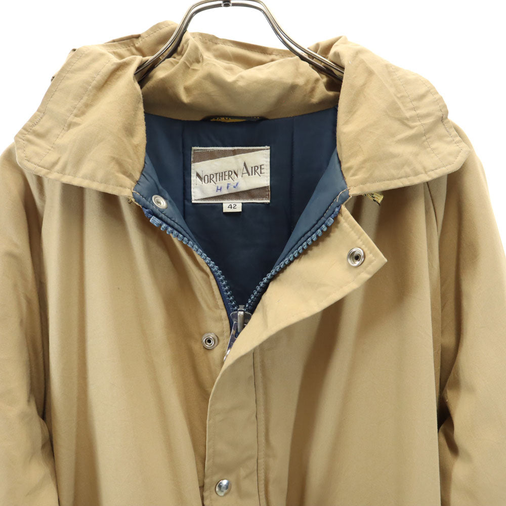 NORTHERN AIRE 80s USA製 ヴィンテージ 中綿ジャケット 42 ベージュ メンズ