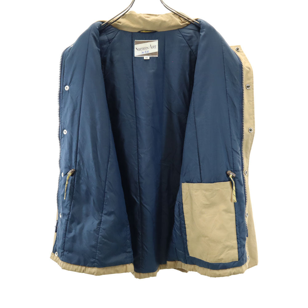 NORTHERN AIRE 80s USA製 ヴィンテージ 中綿ジャケット 42 ベージュ メンズ