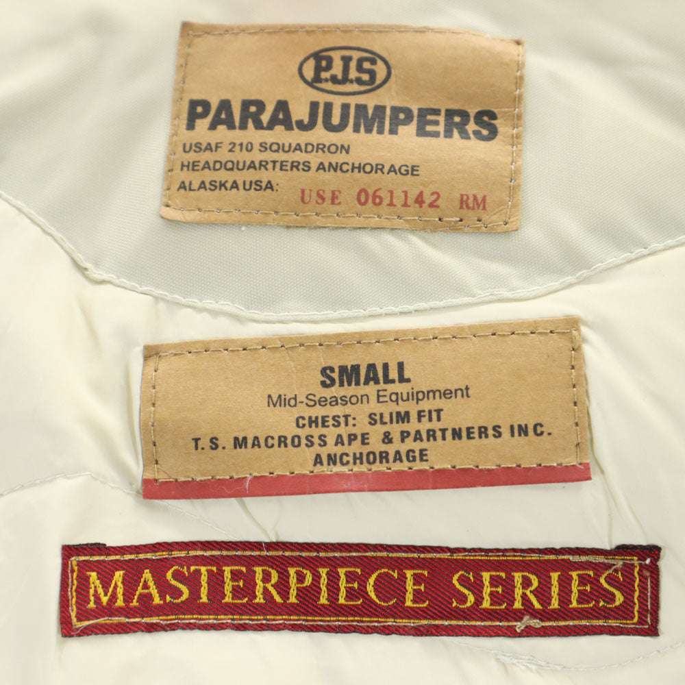 パラジャンパーズ 長袖 ダウンジャケット S ベージュ系 メンズ