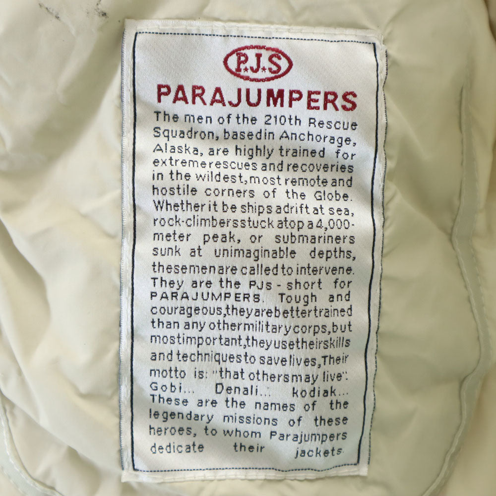 パラジャンパーズ 長袖 ダウンジャケット S ベージュ系 メンズ