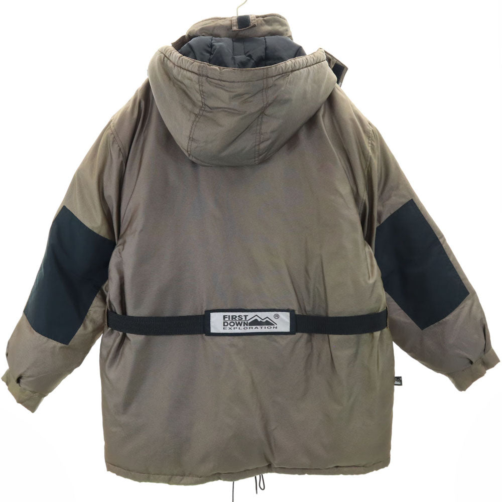 FIRSTDOWN ファーストダウン 90s オールド スノーボード ダウンジャケット L ブラウン系 スキー メンズ