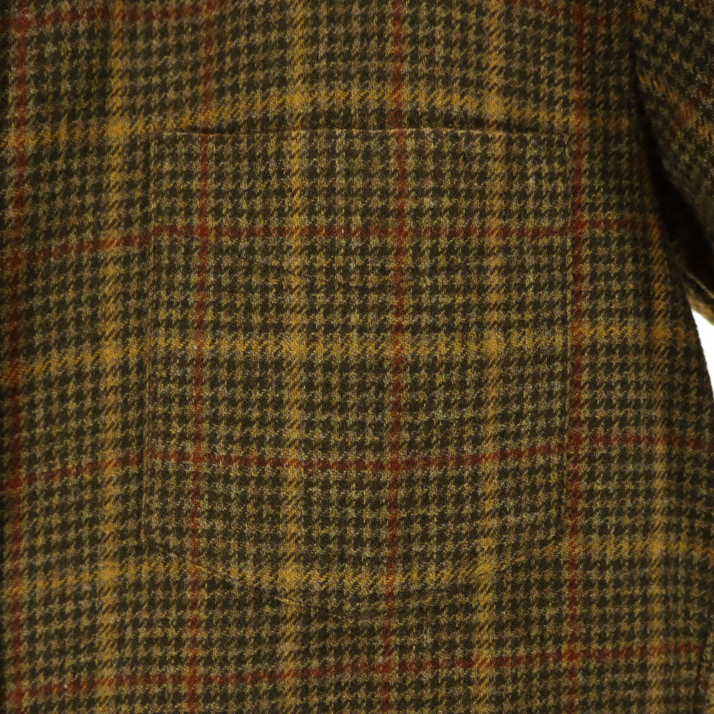 ペンドルトン 60s 70s ウール ヴィンテージ チェック 長袖 ボタンダウンシャツ M ブラウン系 PENDLETON メンズ