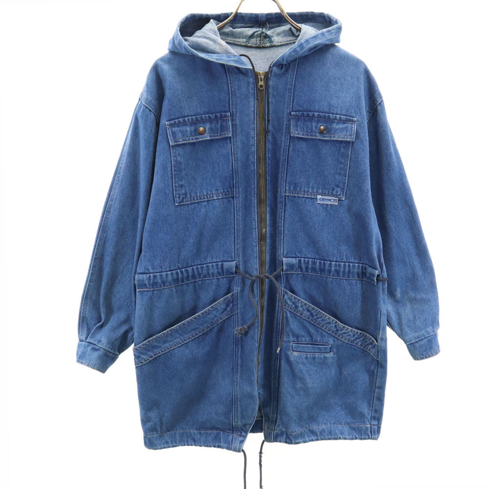 DEMOS デモス 90s オールド デニムジャケット 34 ウォッシュブルー パーカー メンズ