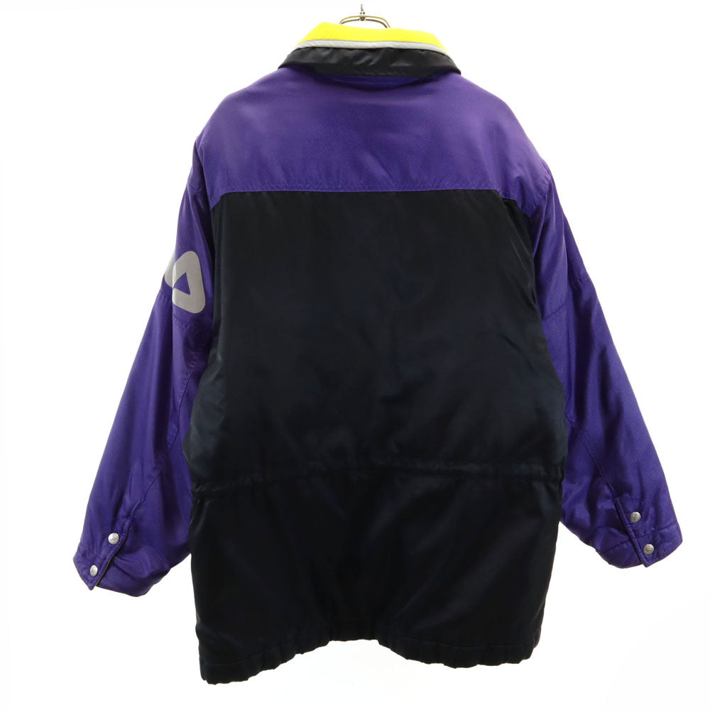 FILA フィラ 90s オールド 中綿ジャケット M パープル メンズ