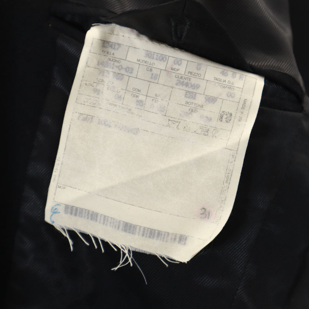 FENDI フェンディ イタリア製 テーラードジャケット 46 ブラック ブレザー メンズ