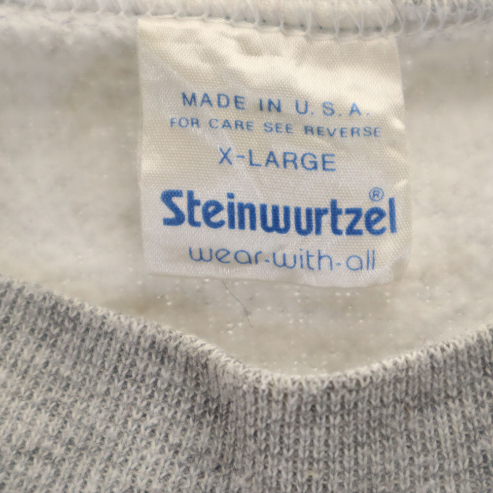 Steinwurtzel 90s USA製 オールド モンスタートラック 長袖 スウェット トレーナー XL グレー 裏起毛 メンズ