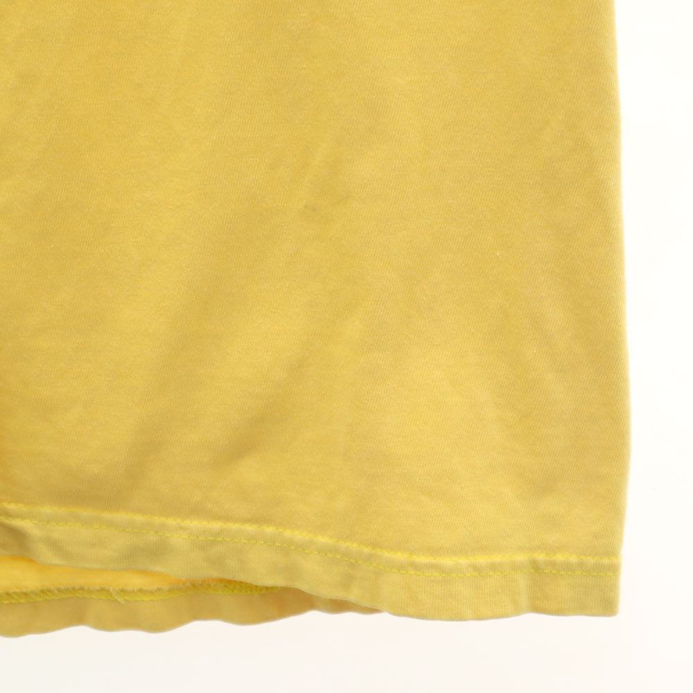 ハーレーダビッドソン 2008年コピーライト 00s バックプリント 長袖 袖プリント Tシャツ イエロー HARLEY DAVIDSON ロンT メンズ