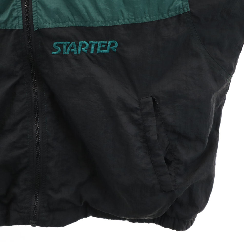 STARTER スターター ジップジャケット L グリーン メンズ