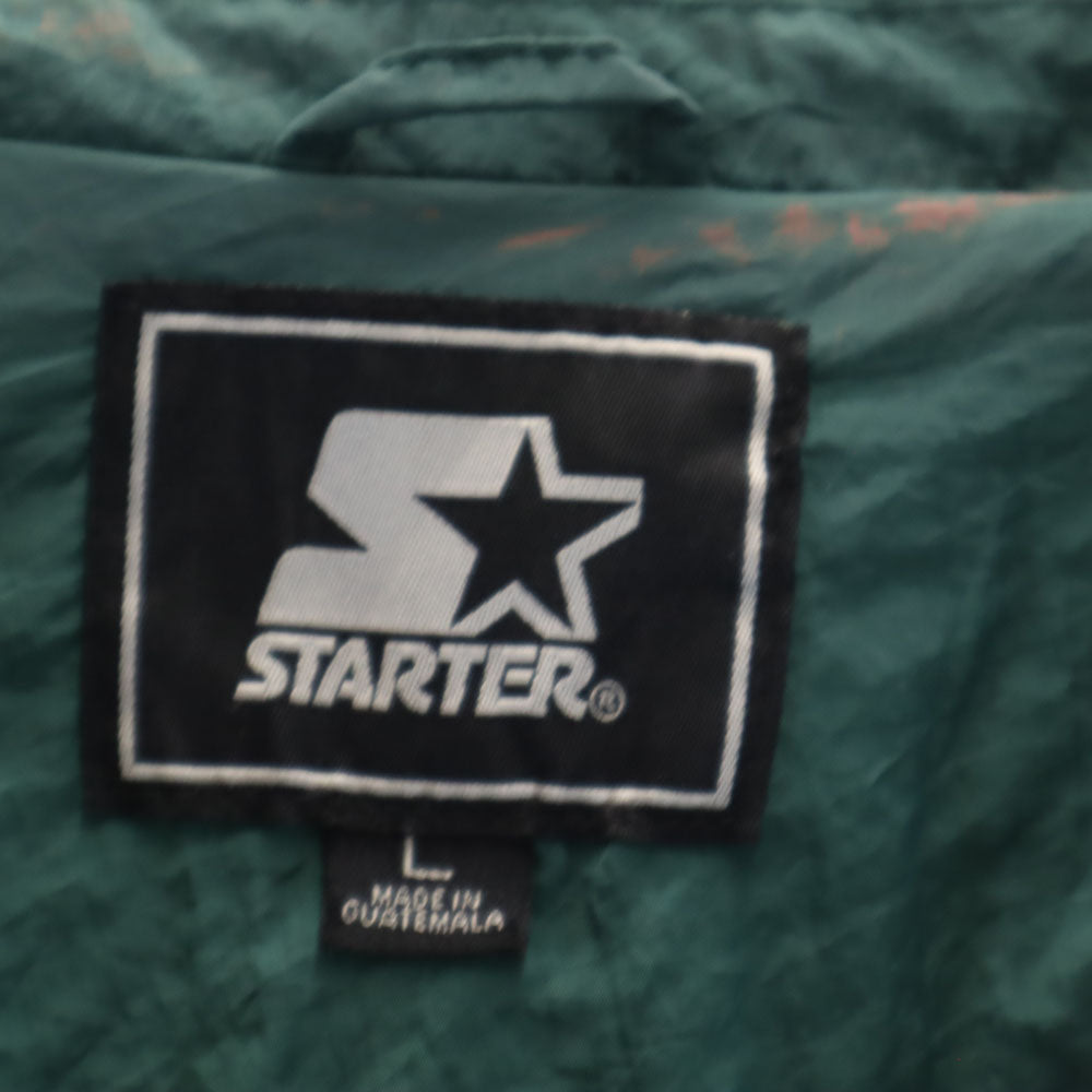 STARTER スターター ジップジャケット L グリーン メンズ