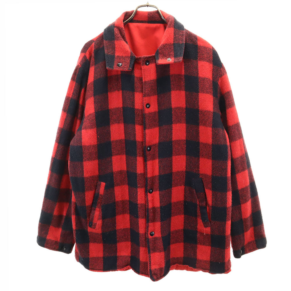 GOLDEN GOOSE ゴールデングース 60s カナダ製 ヴィンテージ リバーシブル ハンティングジャケット レッド 裏ブランケット メンズ