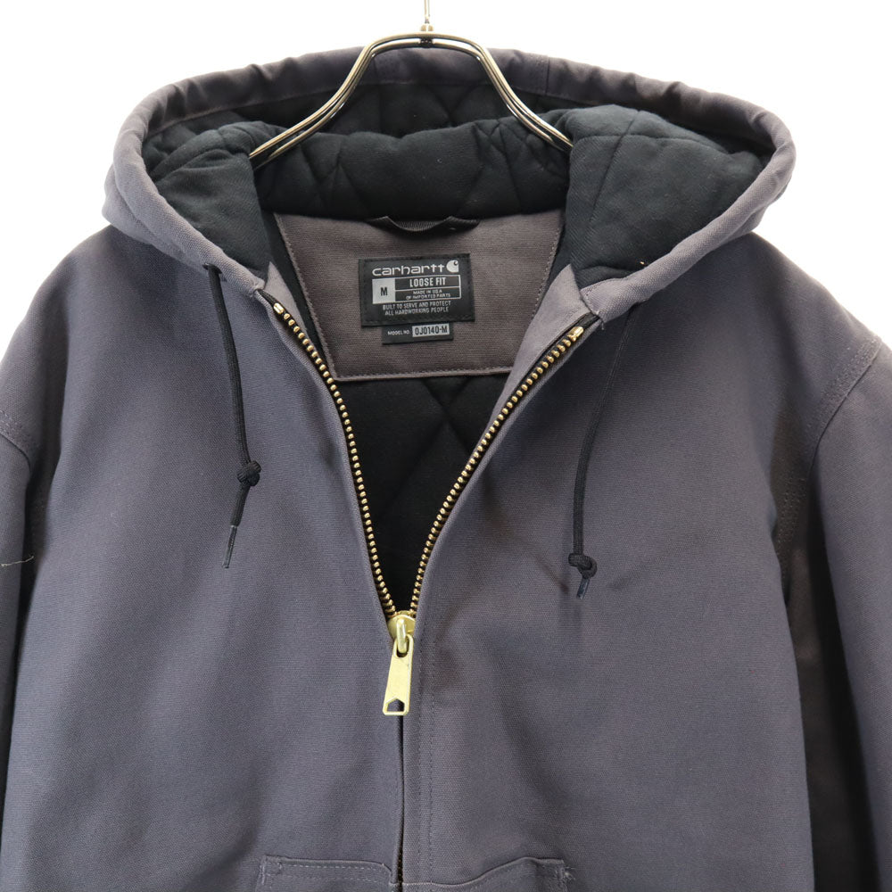 カーハート アクティブ ジャケット M グレー Carhartt パーカー メンズ