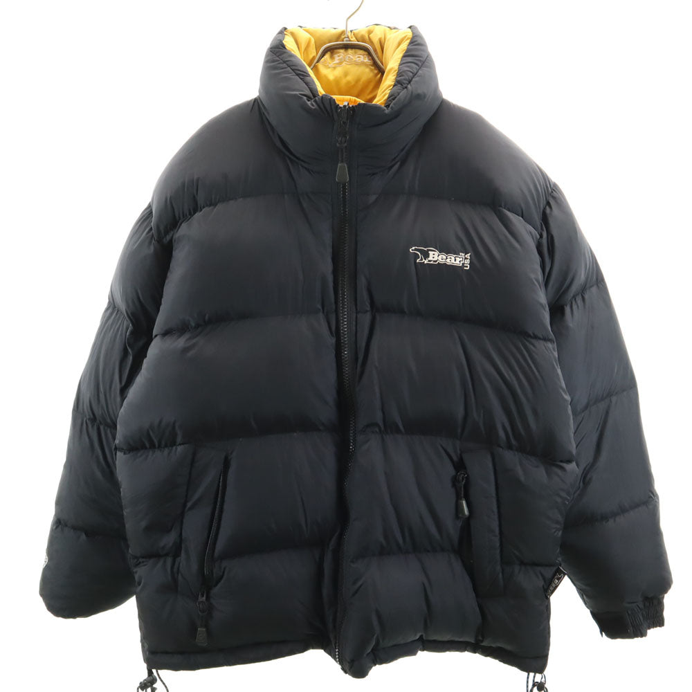 Bear ベアー 90s オールド リバーシブル ダウンジャケット M ブラック メンズ