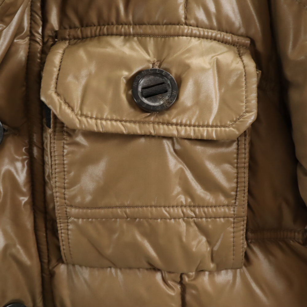 MONCLER モンクレール ダウンジャケット 1 カーキブラウン メンズ