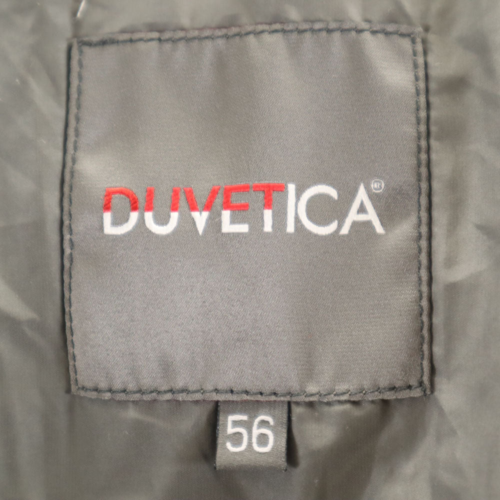 DUVETICA デュベティカ ダウンジャケット 56 赤×ネイビー メンズ