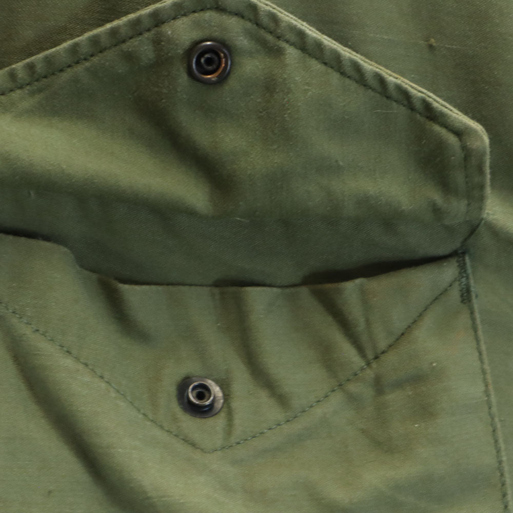 US ARMY アメリカ軍 70s DSA ヴィンテージ M65 フィールドジャケット S カーキ ミリタリー メンズ