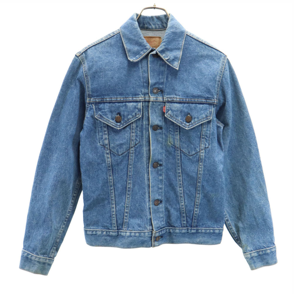 Levi's リーバイス 80s 70505-0217 USA製 ヴィンテージ デニムジャケット 34 ウォッシュブルー トラッカー ジージャン メンズ