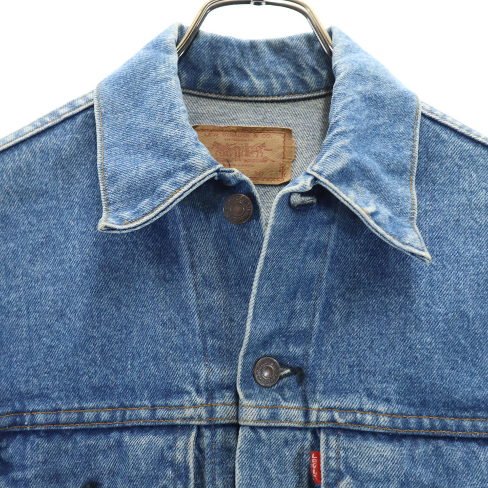 Levi's リーバイス 80s 70505-0217 USA製 ヴィンテージ デニムジャケット 34 ウォッシュブルー トラッカー ジージャン メンズ