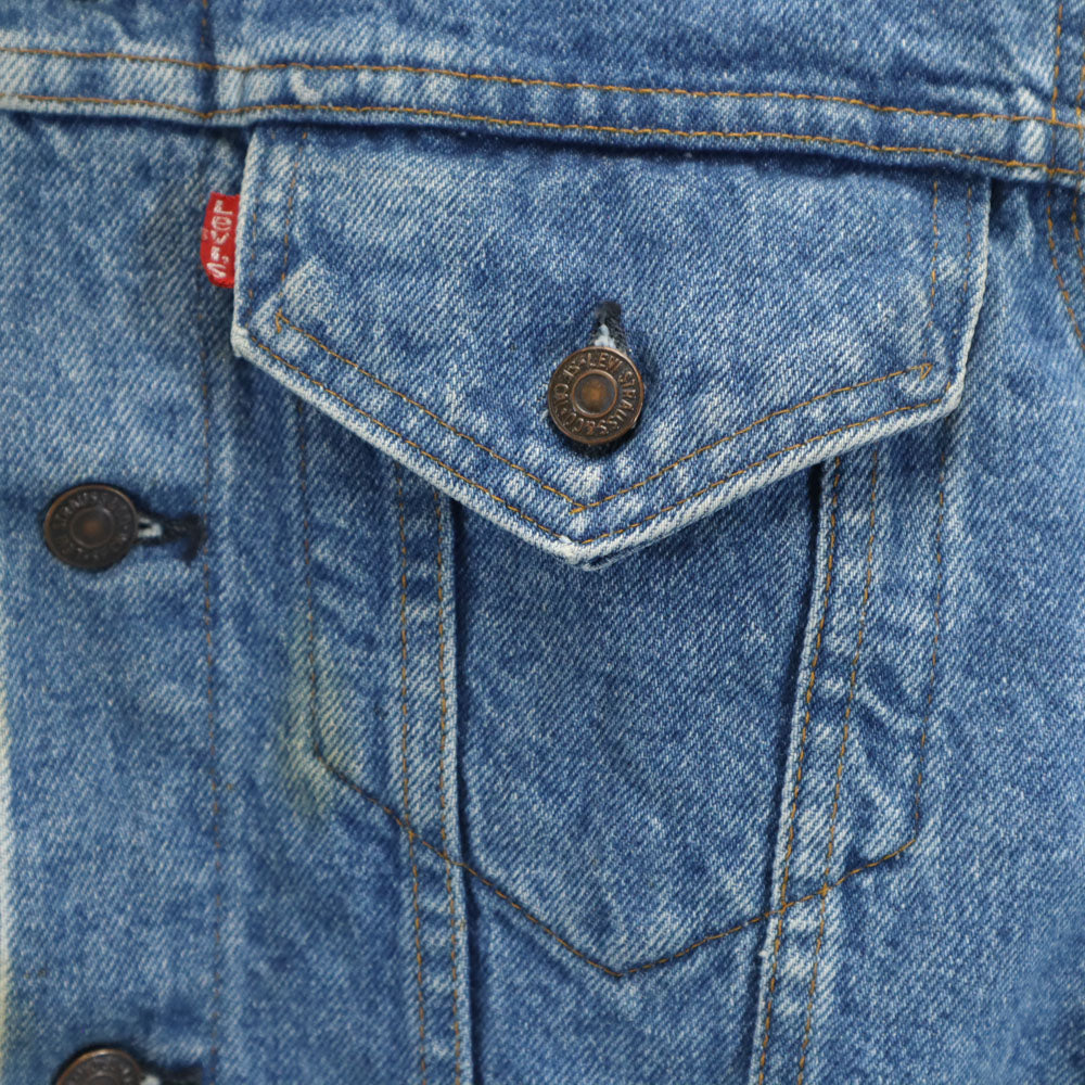 Levi's リーバイス 80s 70505-0217 USA製 ヴィンテージ デニムジャケット 34 ウォッシュブルー トラッカー ジージャン メンズ