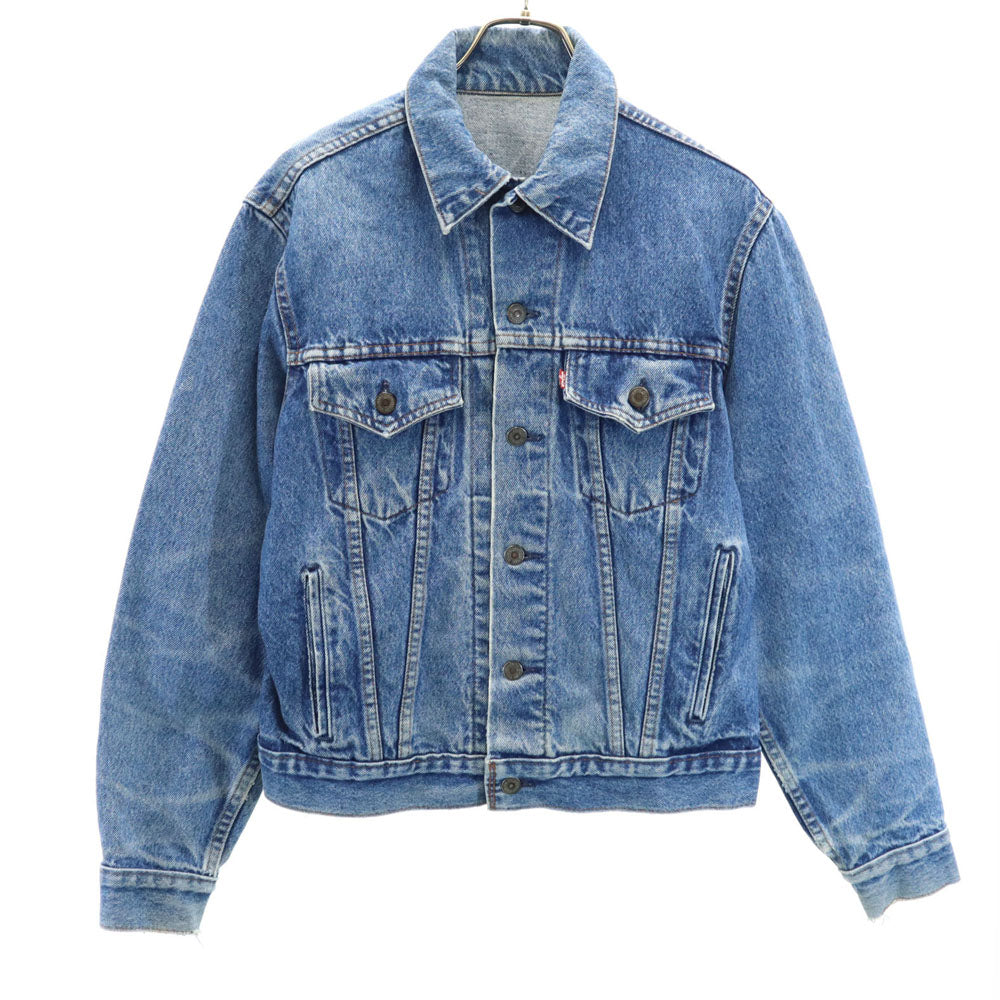 Levi's リーバイス 80s 90s カナダ製 オールド デニムジャケット 42 ウォッシュブルー トラッカー ジージャン メンズ