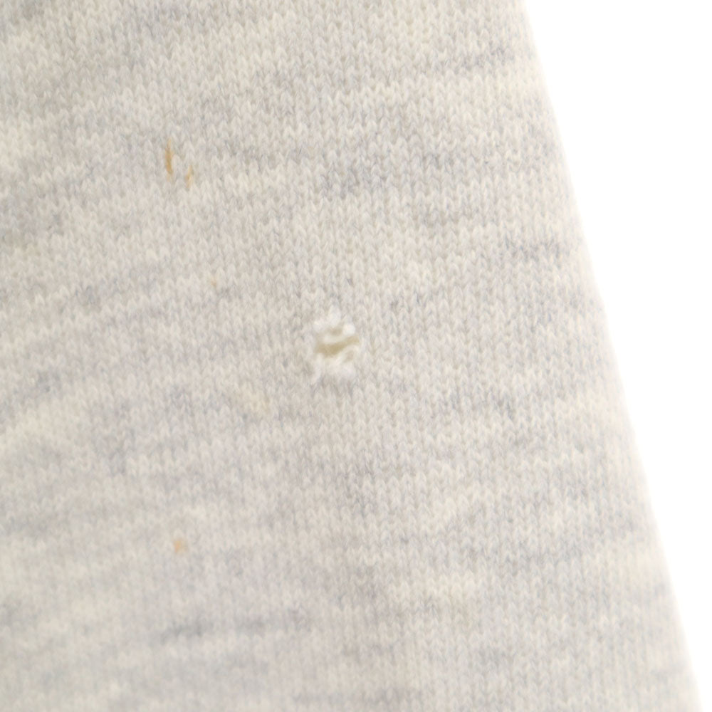 Warner Bros ワーナーブラザーズ 90s オールド ワーナーブラザーズ タズマニアンデビル 長袖 スウェット トレーナー ライトグレー メンズ