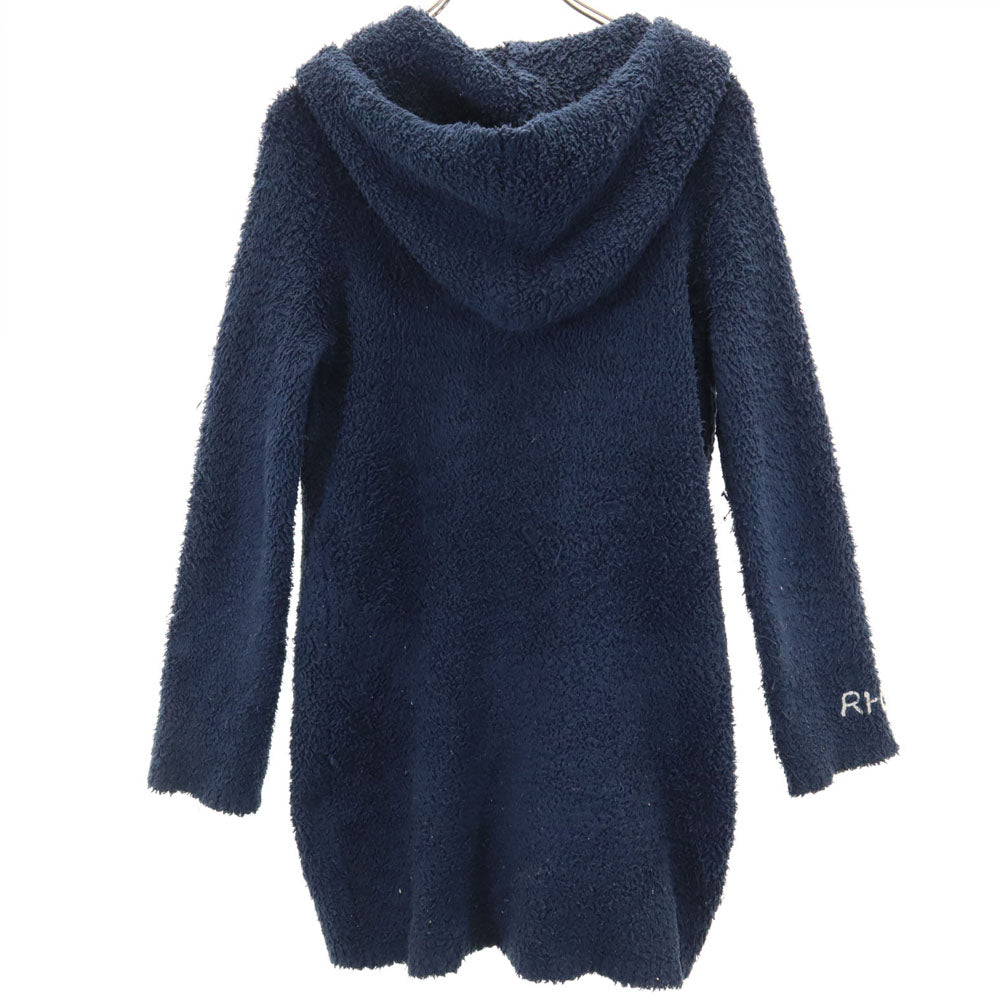 BAREFOOT DREAMS ベアフットドリームス 長袖 ジップパーカー S ネイビー for Ron Herman ふわもこ レディース