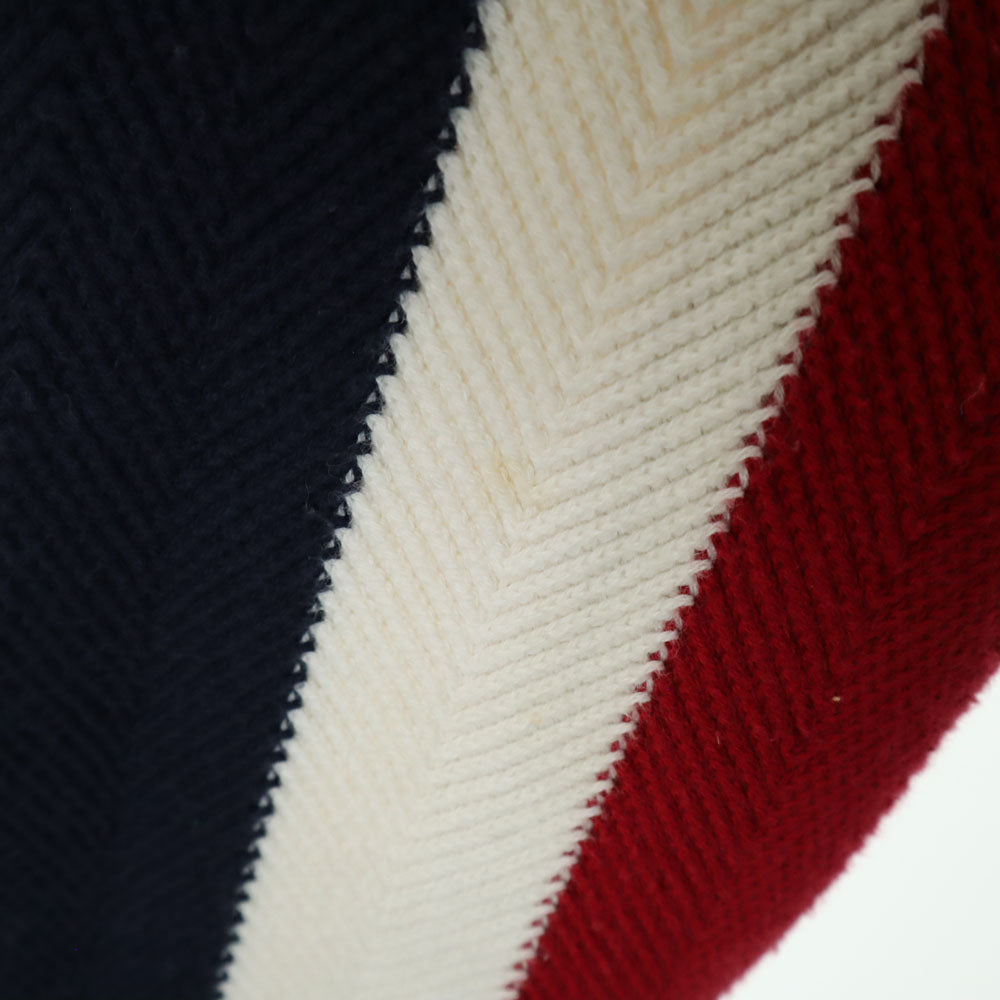 CHAPS RALPH LAUREN チャップスラルフローレン オールド ストライプ柄 長袖 セーター S ホワイト 他 ニット メンズ