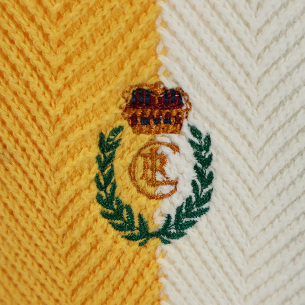 CHAPS RALPH LAUREN チャップスラルフローレン オールド ストライプ柄 長袖 セーター S ホワイト 他 ニット メンズ