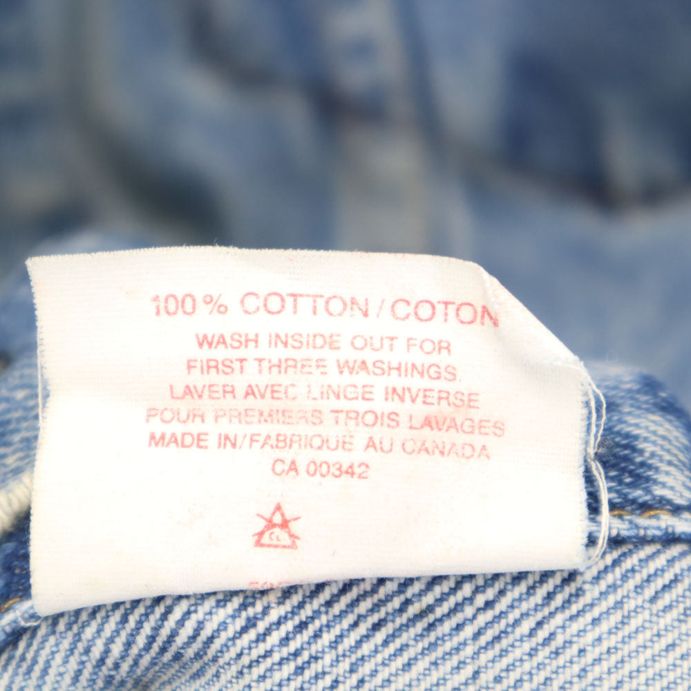 Levi's リーバイス 90s 75525 カナダ製 オールド デニムジャケット S ブルー ジージャン トラッカー メンズ