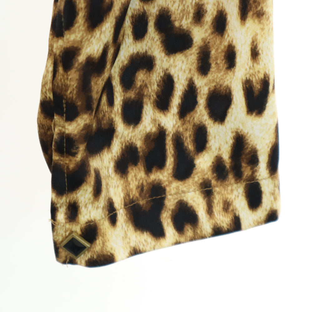 Needles ニードルズ 日本製 レオパード柄 長袖 ウエスタンシャツ 2 ブラウン 他 ネペンテス ヒョウ柄 レディース