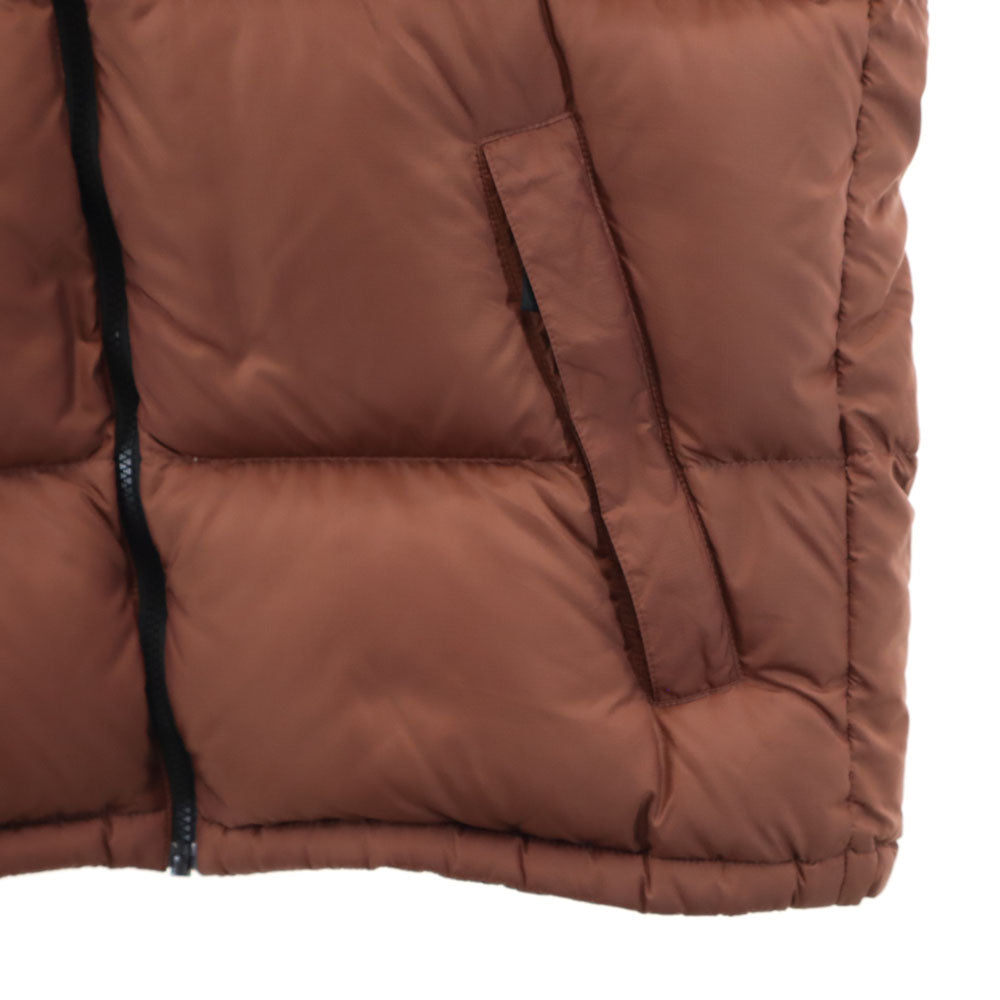 THE NORTH FACE ノースフェイス ND92338 ヌプシ ダウンベスト L ブラウン 他 ツートンカラー、アウトドア メンズ