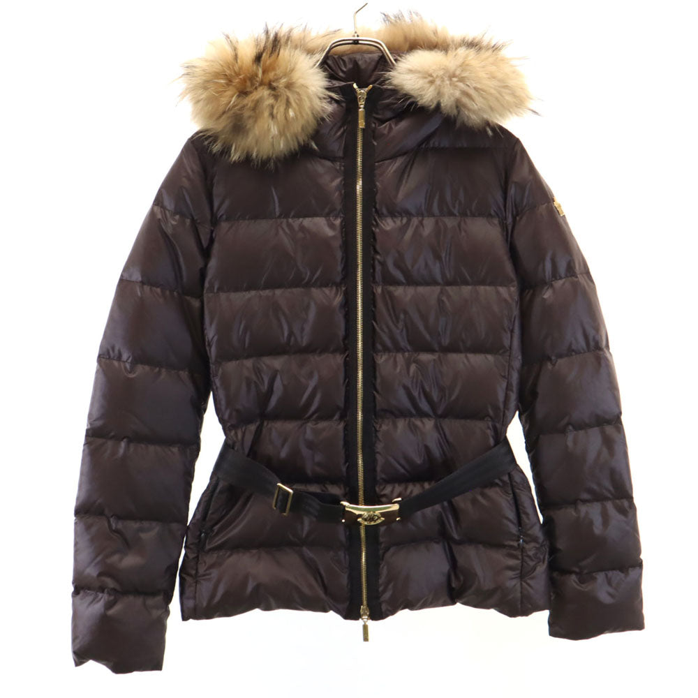 MONCLER モンクレール ハンガリー製 ANGERS ダウンジャケット 2 ブラウン レディース
