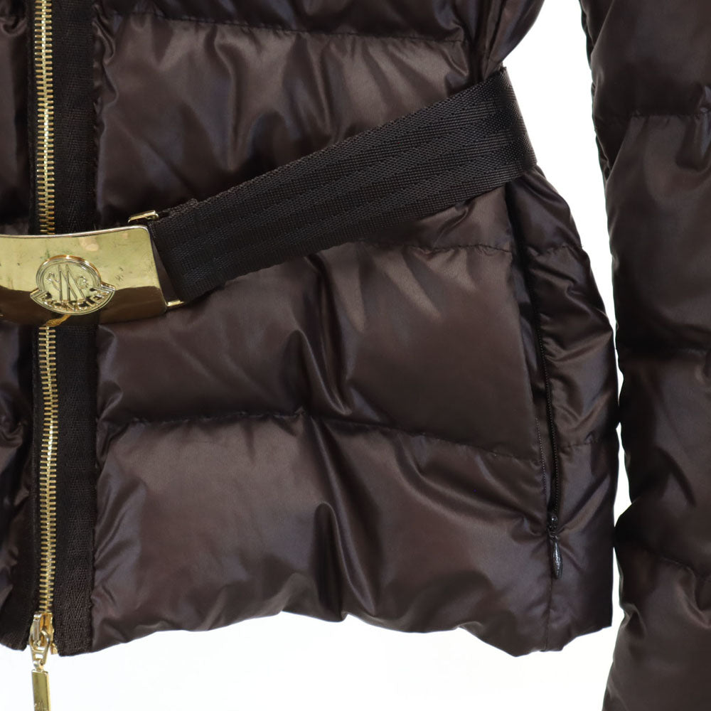 MONCLER モンクレール ハンガリー製 ANGERS ダウンジャケット 2 ブラウン レディース