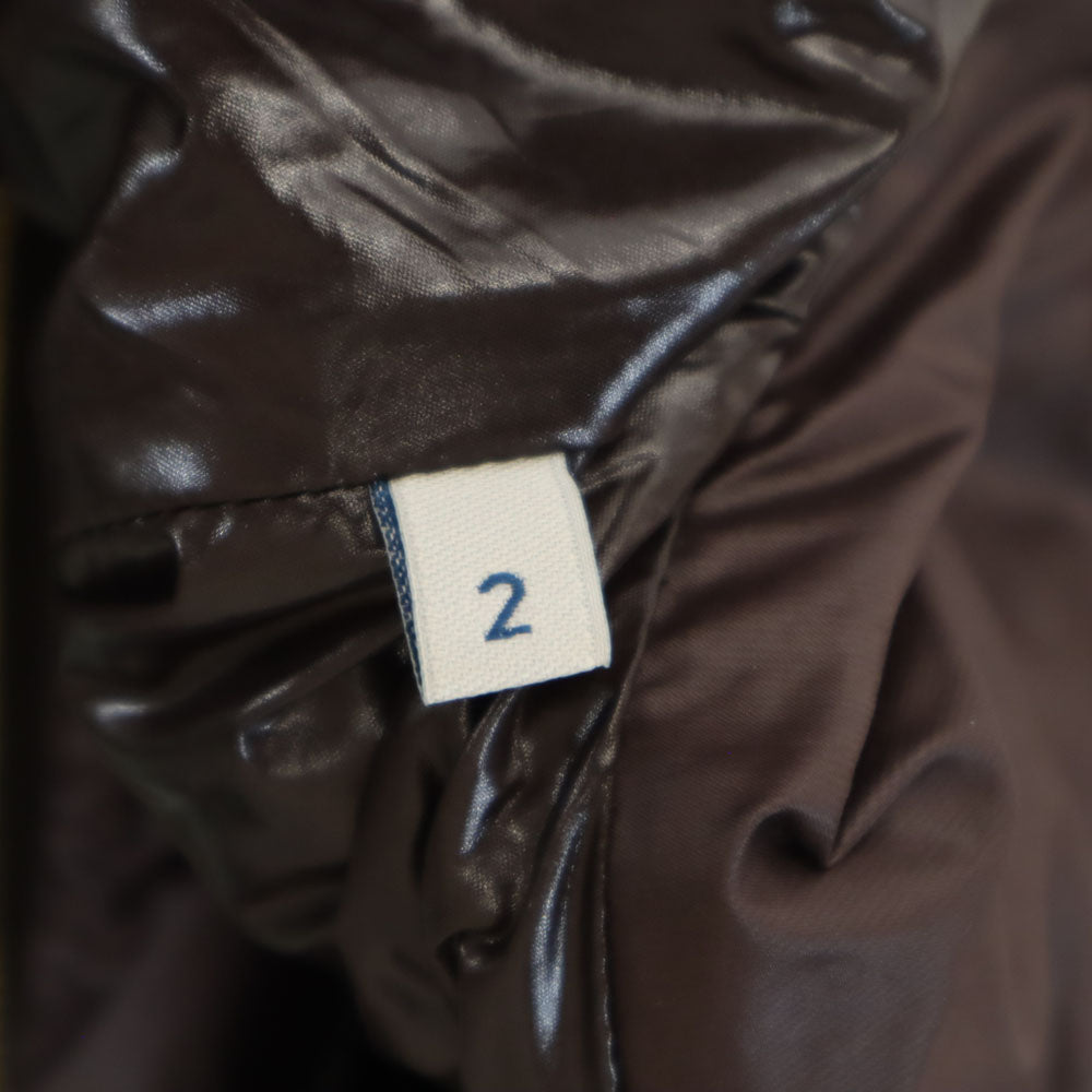 MONCLER モンクレール ハンガリー製 ANGERS ダウンジャケット 2 ブラウン レディース