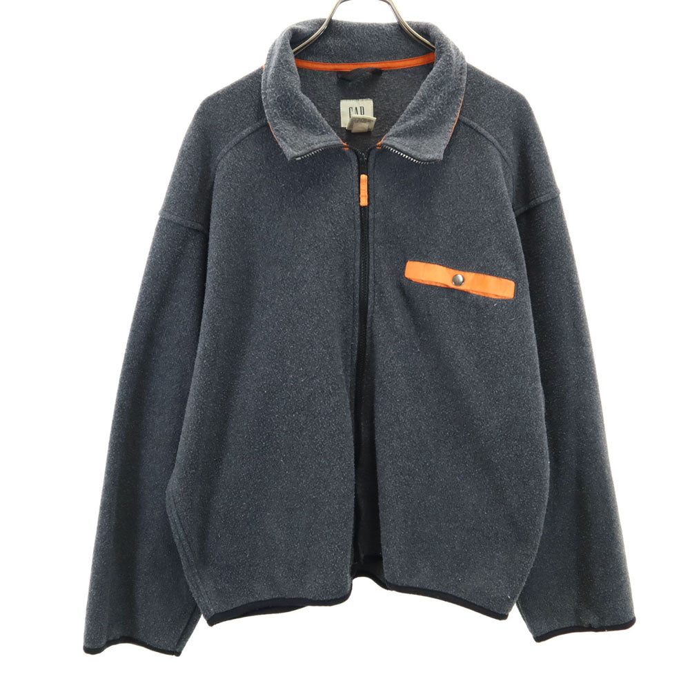 GAP ギャップ 90s オールド フリースジャケット L チャコールグレー メンズ