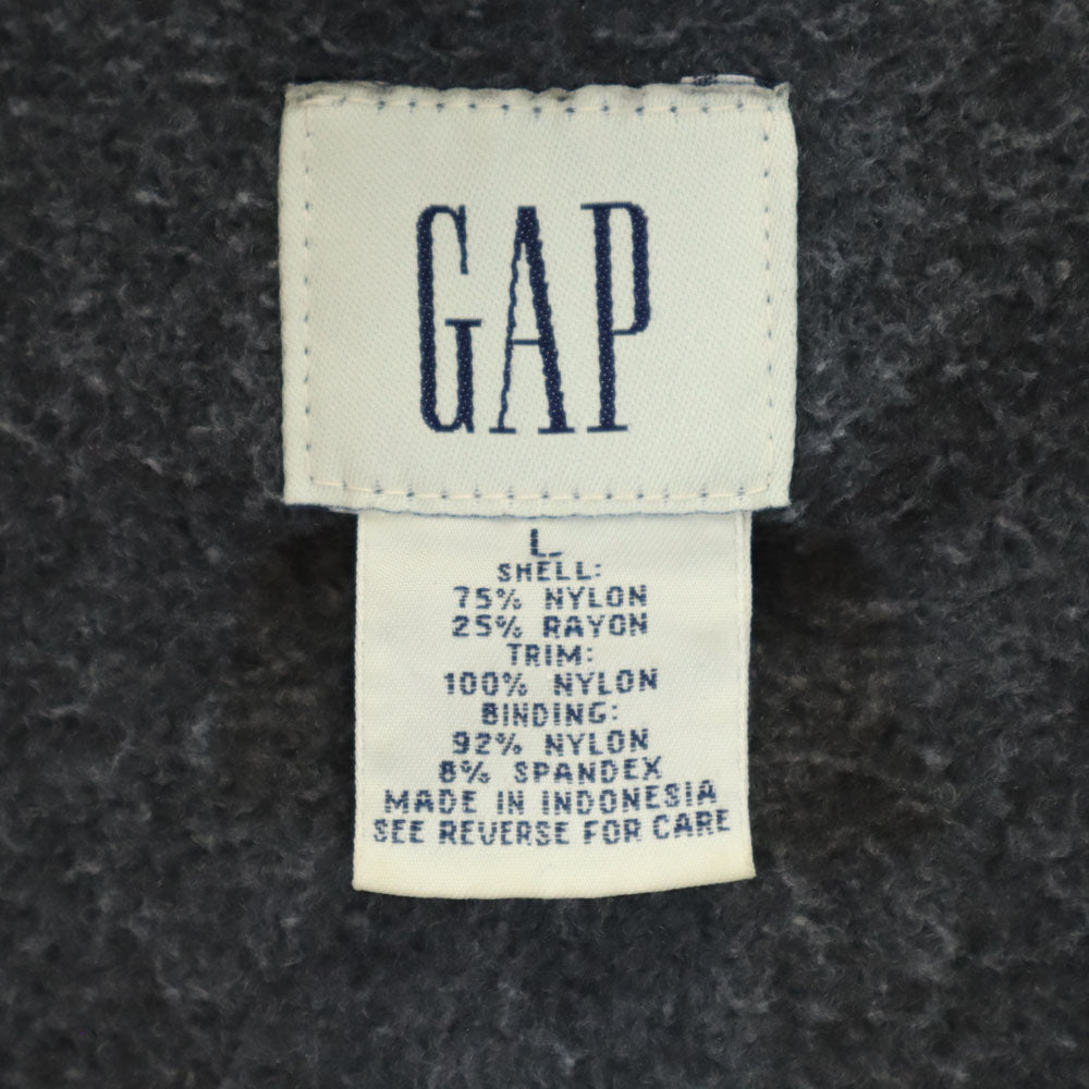 GAP ギャップ 90s オールド フリースジャケット L チャコールグレー メンズ