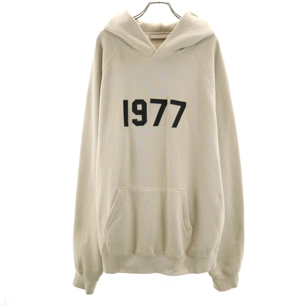 ESSENTIALS エッセンシャルズ 長袖 スウェットパーカー XL ベージュ 裏起毛 メンズ