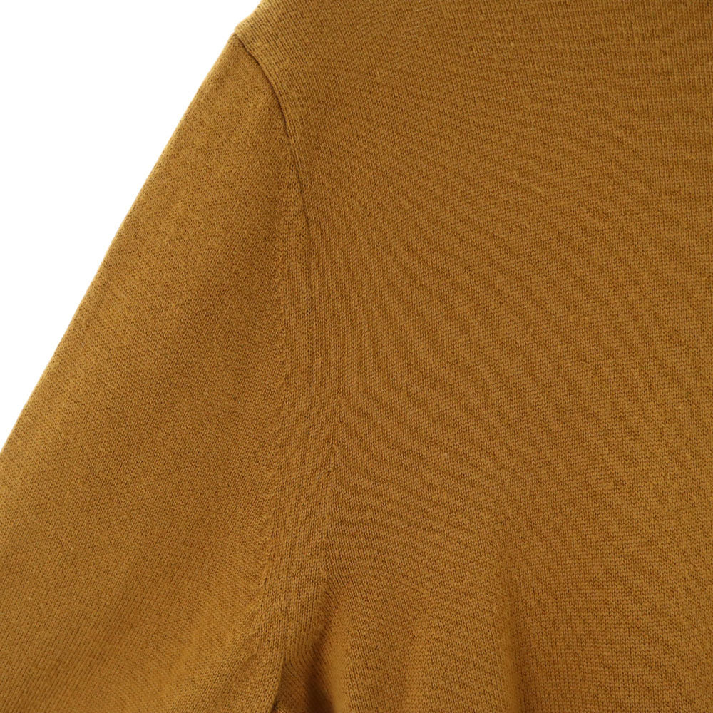 FRED PERRY フレッドペリー ウールブレンド 長袖 セーター S イエロー系 ニット メンズ