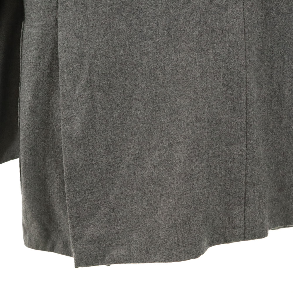 LANVIN ランバン 80s 90s ウールブレンド オールド テーラードジャケット 7 グレー ブレザー メンズ