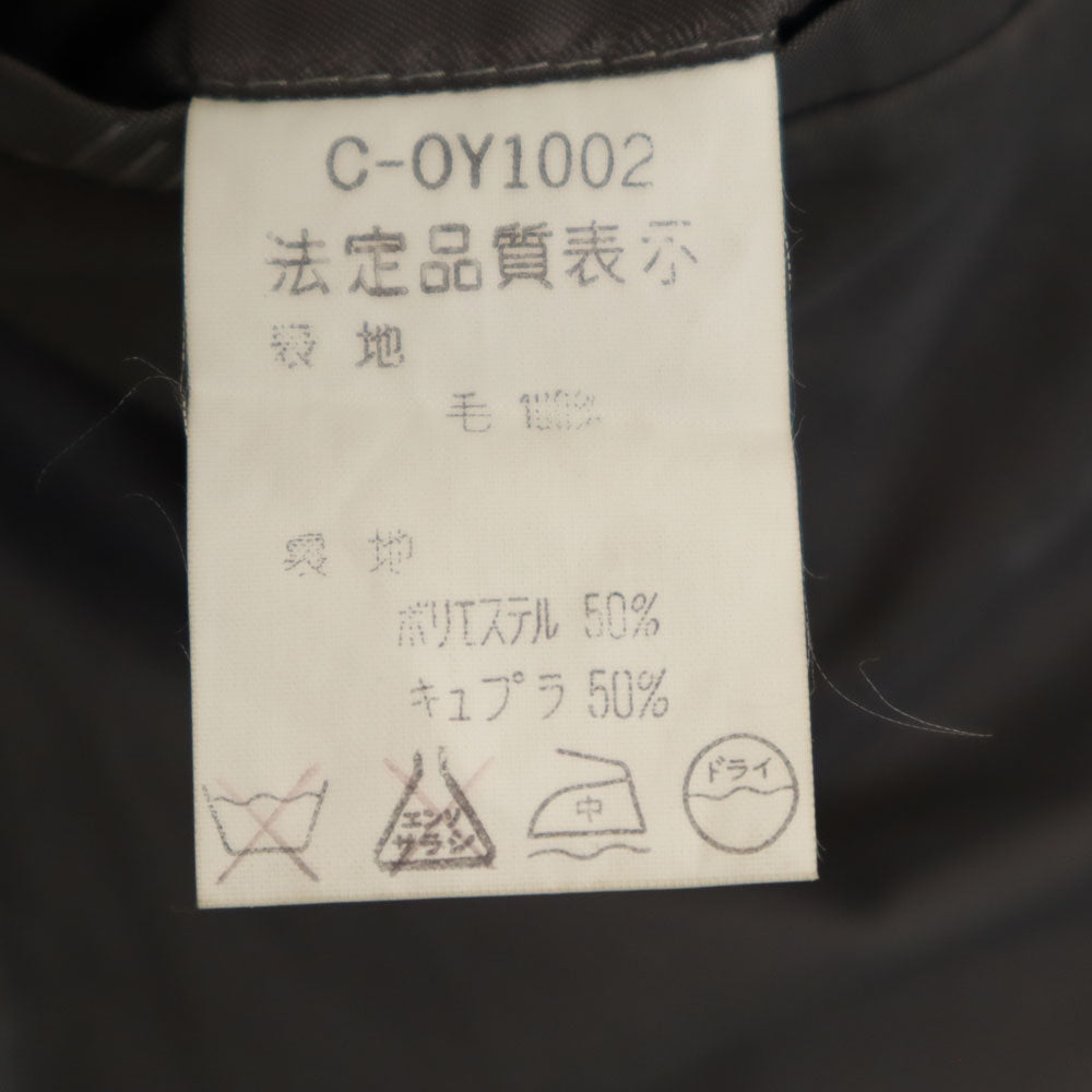 LANVIN ランバン 80s 90s ウールブレンド オールド テーラードジャケット 7 グレー ブレザー メンズ