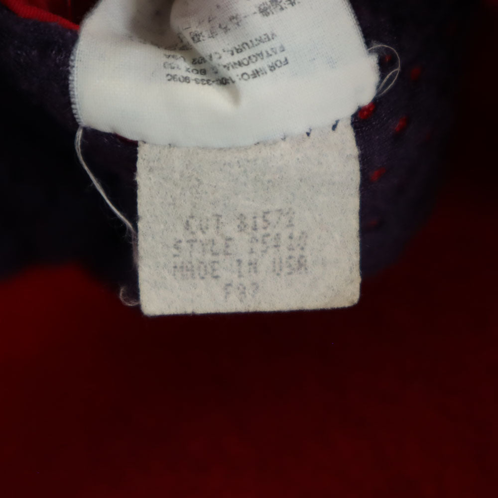 patagonia パタゴニア 00s USA製 25410 オールド シンチラ フリースジャケット S レッド SYNCHILLA アウトドア メンズ