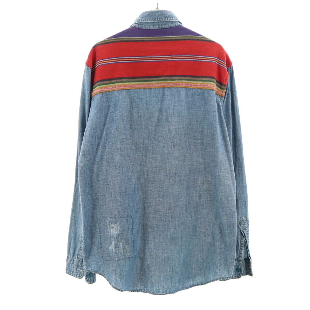 Polo by Ralph Lauren ポロバイラルフローレン 長袖 シャンブレーシャツ S メンズ