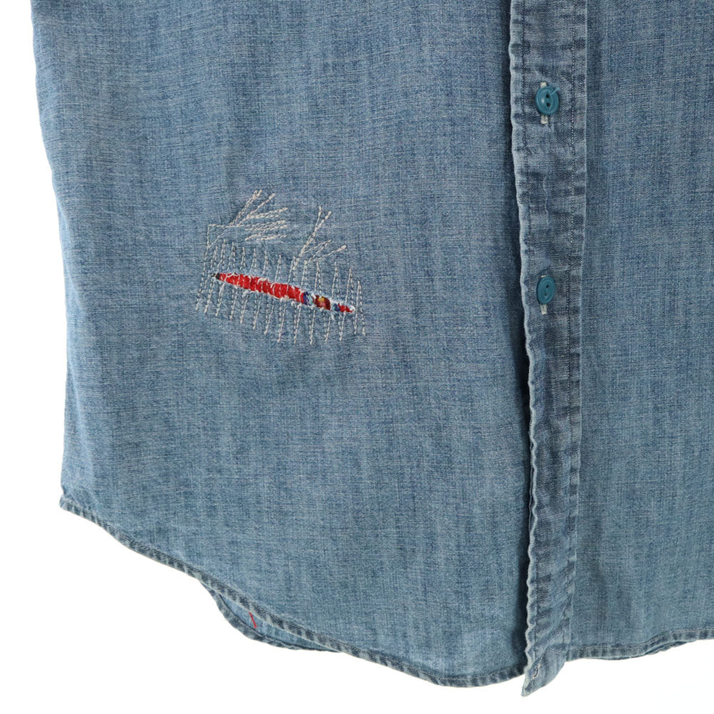 Polo by Ralph Lauren ポロバイラルフローレン 長袖 シャンブレーシャツ S メンズ