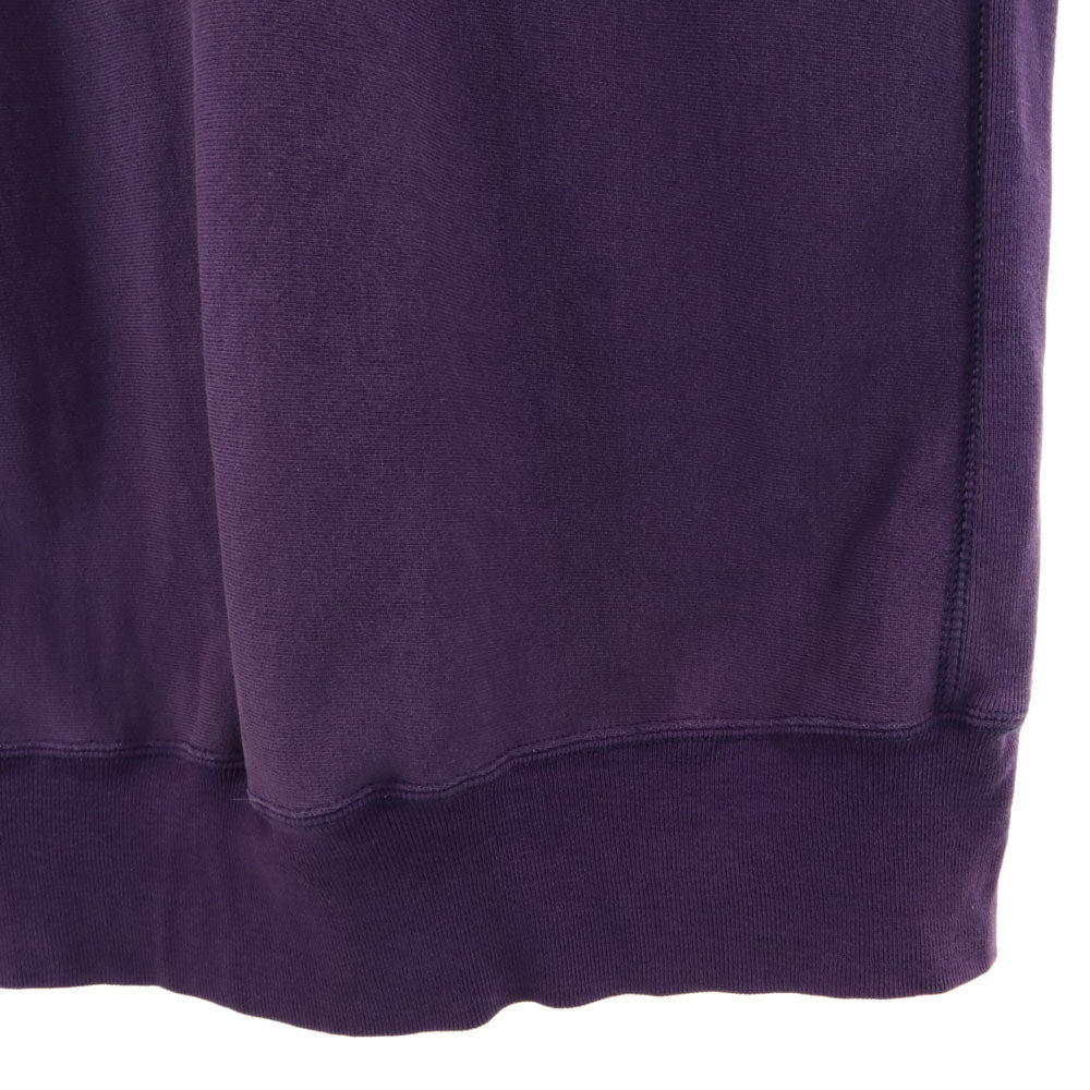 Champion チャンピオン 90s リバースウィーブ USA製 オールド 刺繍タグ クレイジーパターン 長袖 スウェット トレーナー XL パープル 裏起毛 メンズ